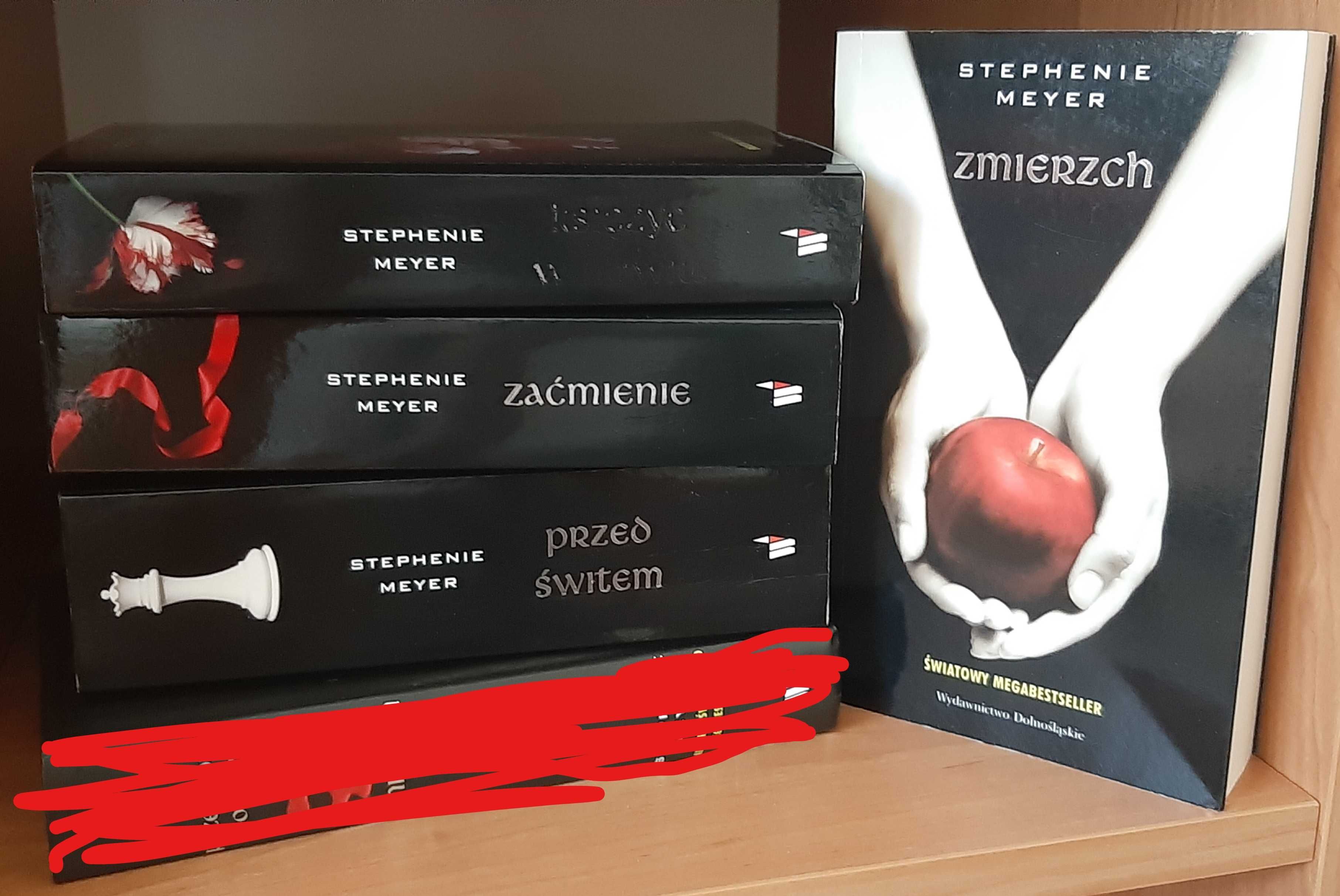 Saga Zmierzch (Zmierzch, Księżyc w nowiu, Zaćmienie, Przed świtem)