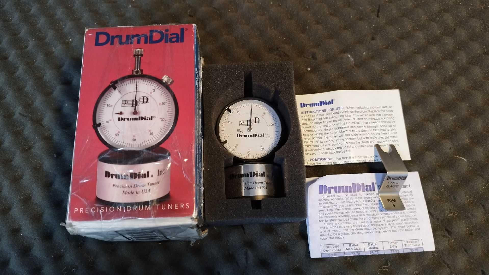 DrumDial Drum Tuner - Afinador bateria