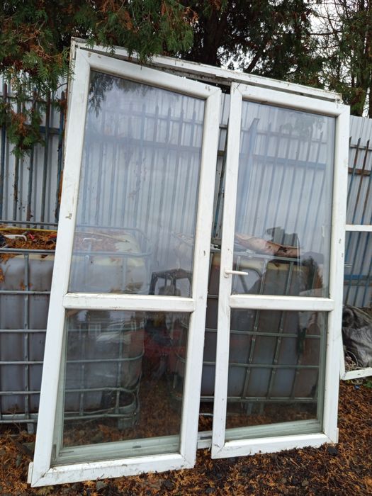 Drzwi balkonowe podwójne 176,5x229