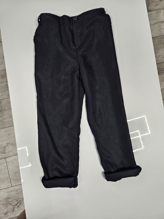 Spodnie chinosy chłopięce garniturowe Shein 116