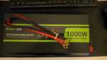 Nowa przetwornica GreenCell CZYSTA SINUSOIDA 12V 1000W/2000W 22mc GW