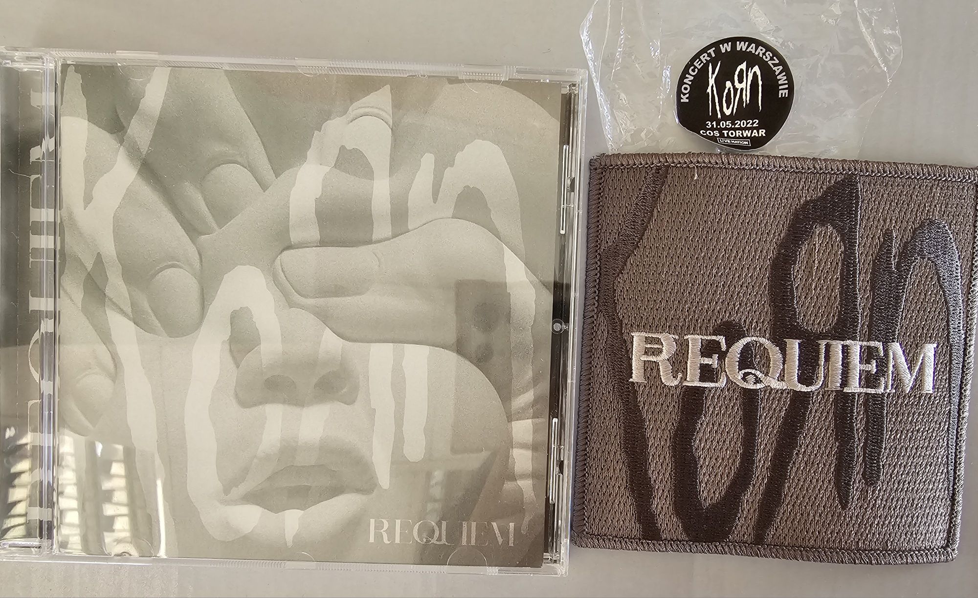 Korn - Requiem (2022) CD Deluxe Edition Naszywka + Naklejka OPIS!