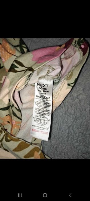 Komplet Next 6szt bluzki plus legginsy stan idealny!