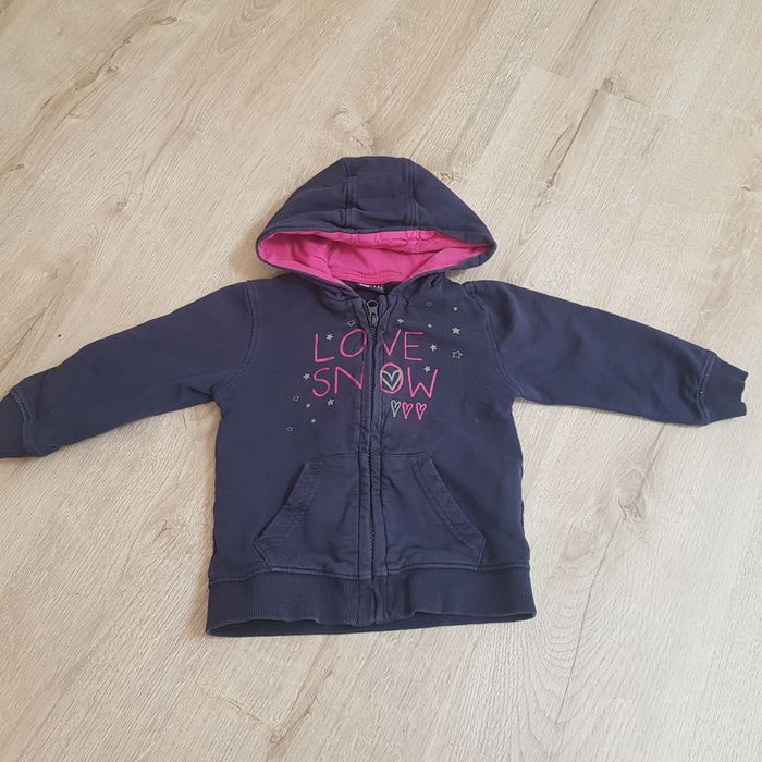 Bluza dziewczeca rozpinana rozmiar 98