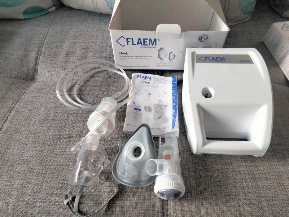 FLAEM 4NEB - Inhalator nebulizator tłokowy dla dzieci i dorosłych