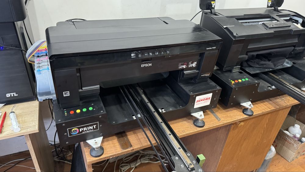 Продам текстильный принтер на базе epson p400 dx5