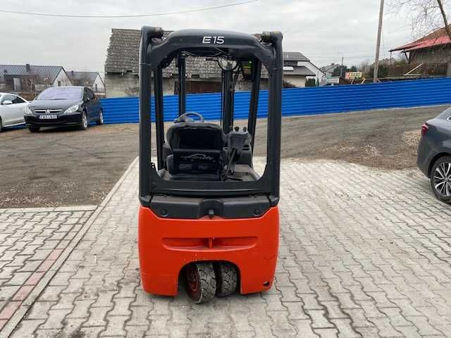 Wózek widłowy elektryczny Linde E15-02, 1,5t, 2015r, Duplex 2,8m, UDT
