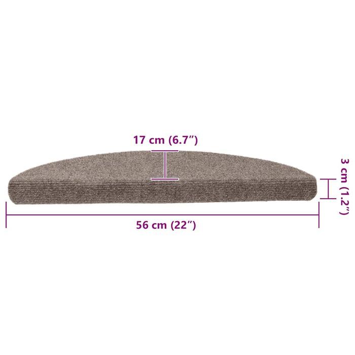 Vidaxl Samoprzylepne Nakładki Na Schody, 5 Szt., Kremowe, 56X17X3 Cm