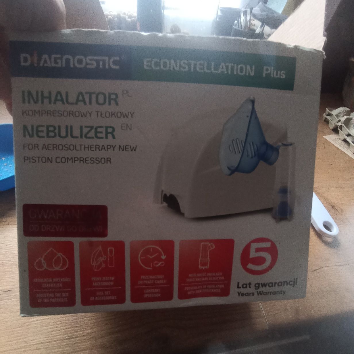 Inhalator nebulizer z gwarancją