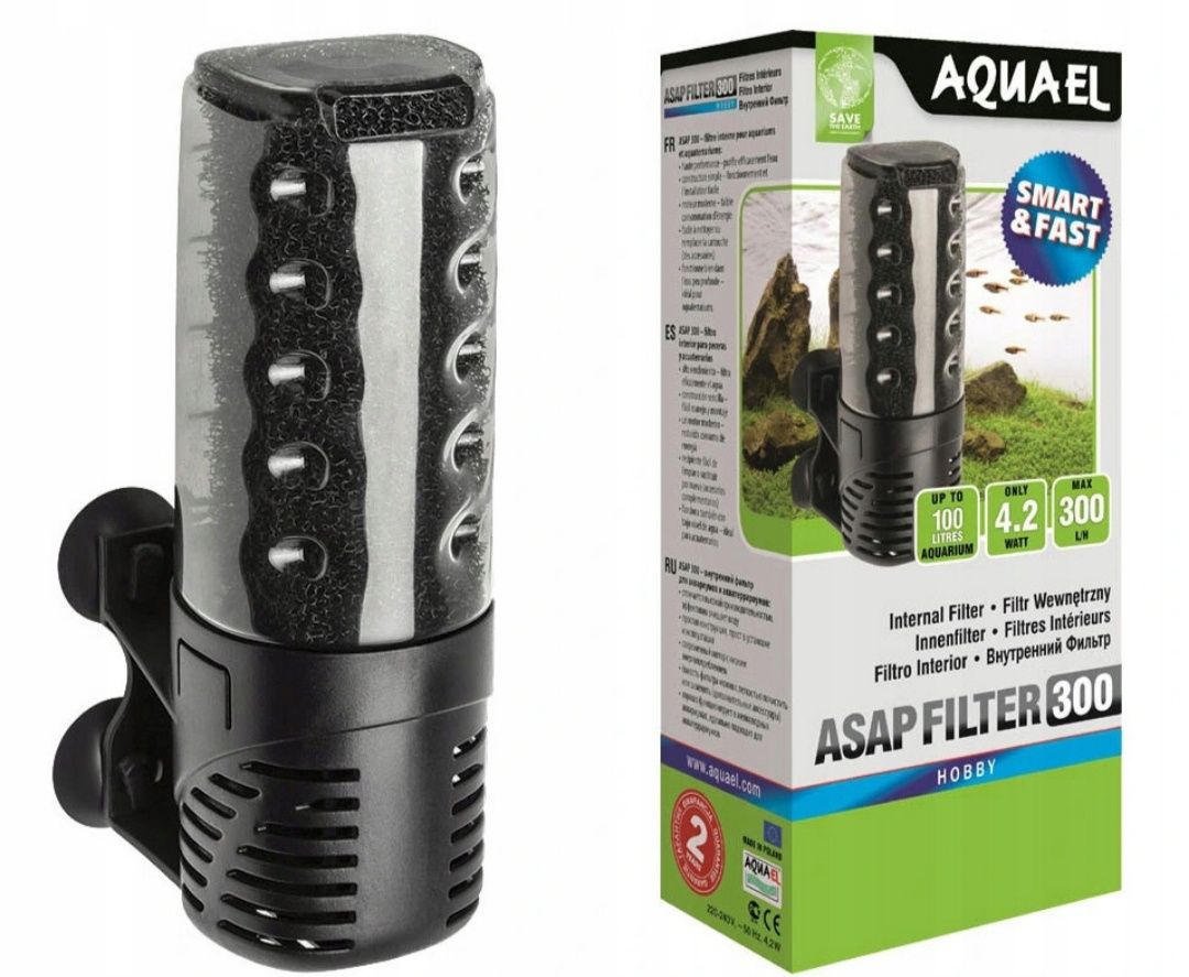 Filtr aquael używany 300l/h
