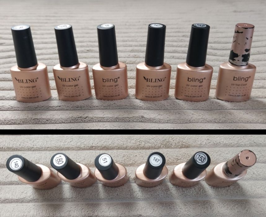 Zestaw Lakiery hybrydowe 20szt Bling DLB ChuJie Chameleon