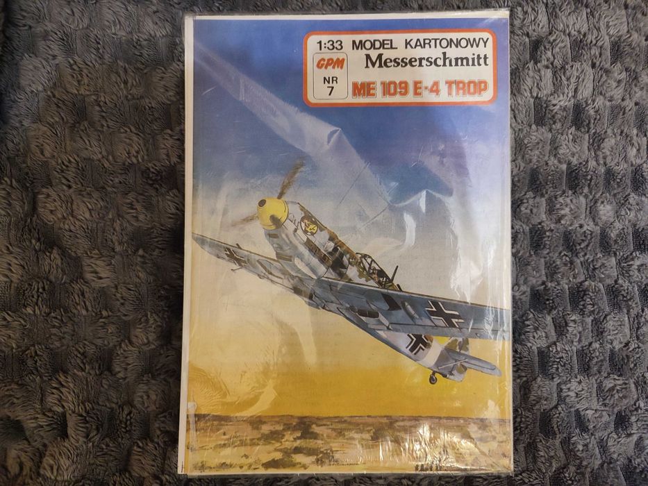 GPM Nr 7 (Niemiecki samolot myśliwski Messerschmitt ME 109 E-4 TROP)