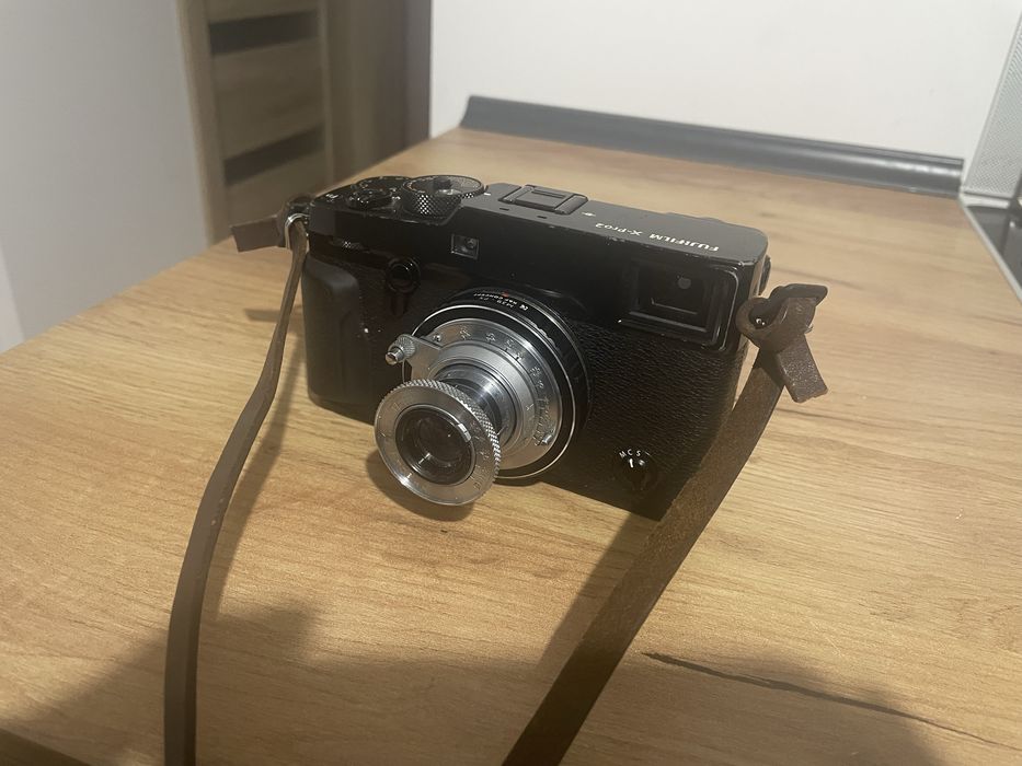 FujifilmX-Pro 2,fujinon23mm1.4, leica M39,obiektywFED. Zestaw