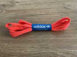 sznurówki Adidas pomarańczowe