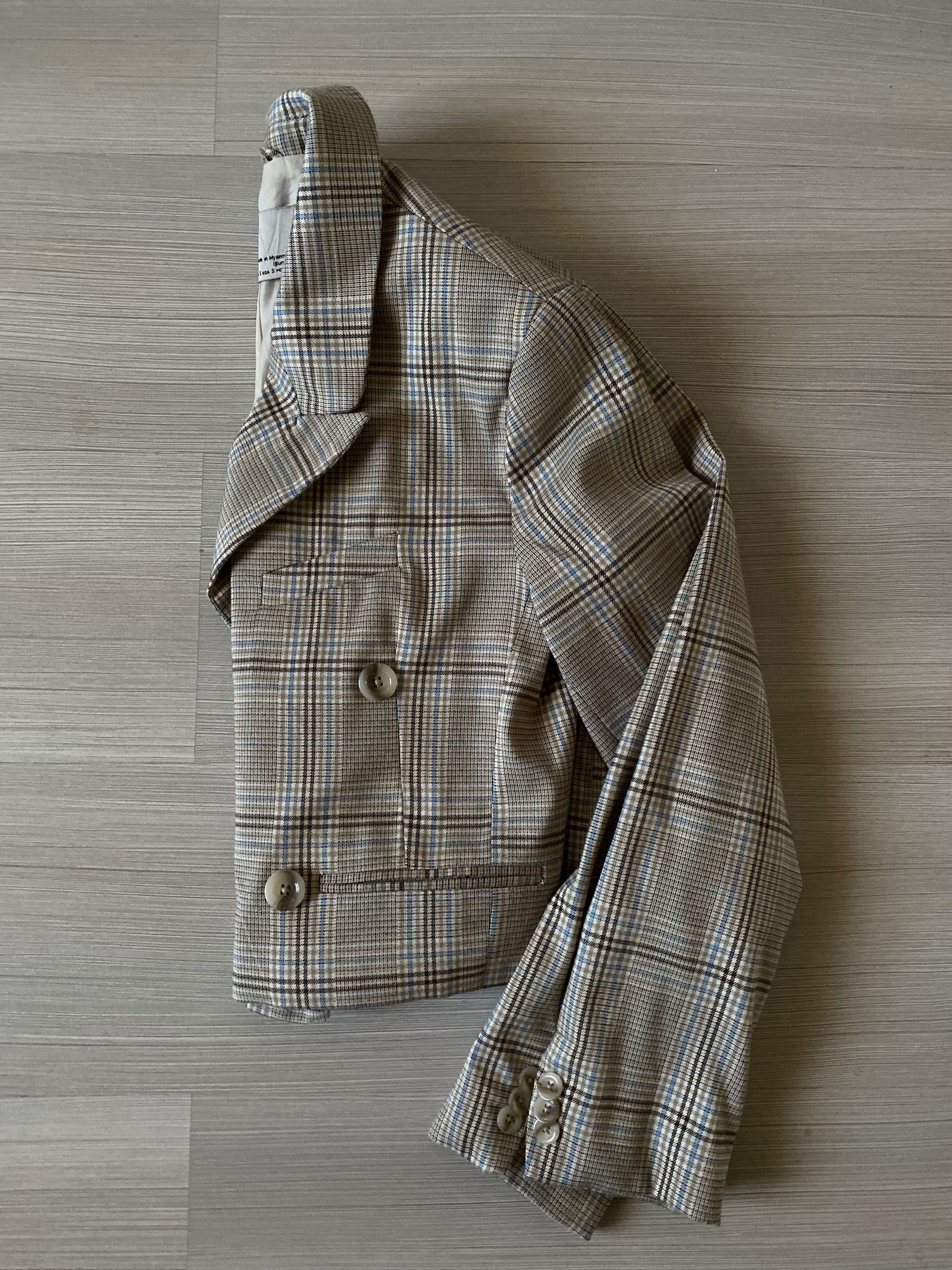 Жакет в клітинку  Pull&Bear
