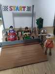 Playmobil tor wyścigowy, auta