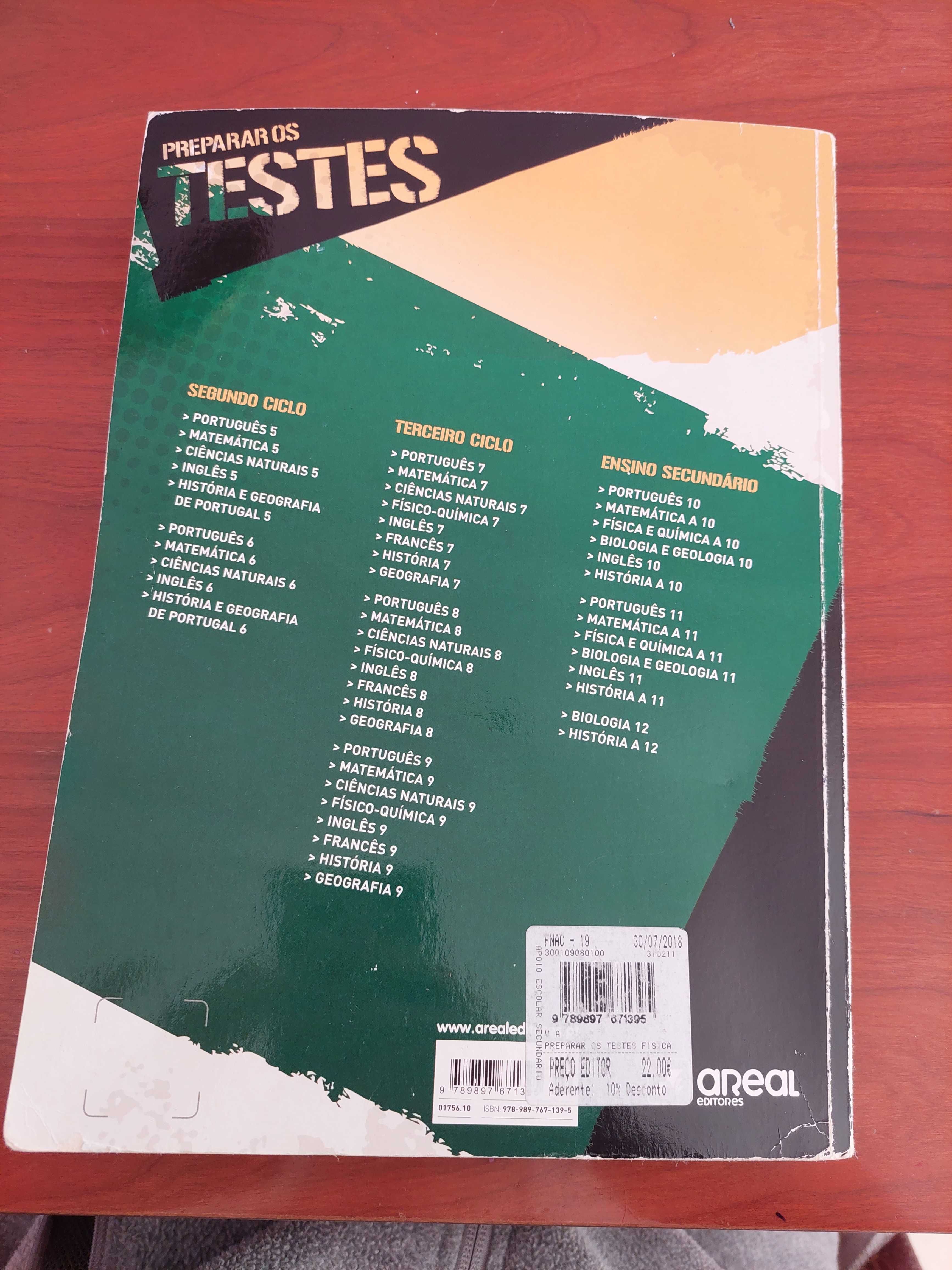 Livro: Preparar os Testes - Física e Química A 11° ano