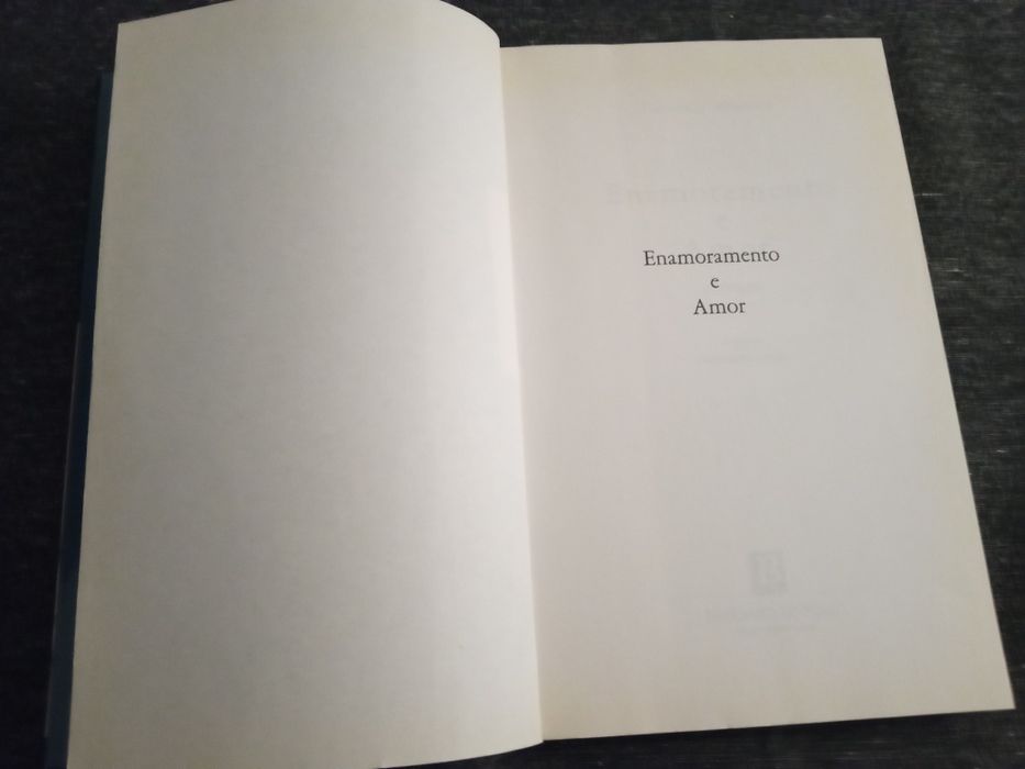Livro Enamoramenteo e Amor