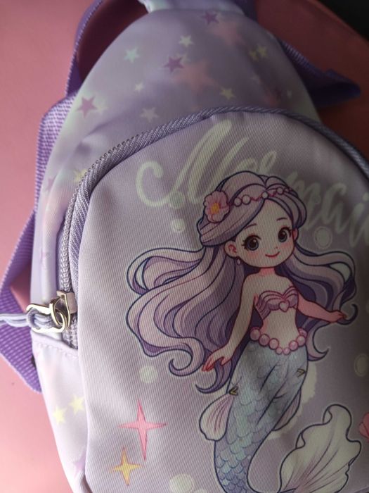 Mini mochila Sereia para criança