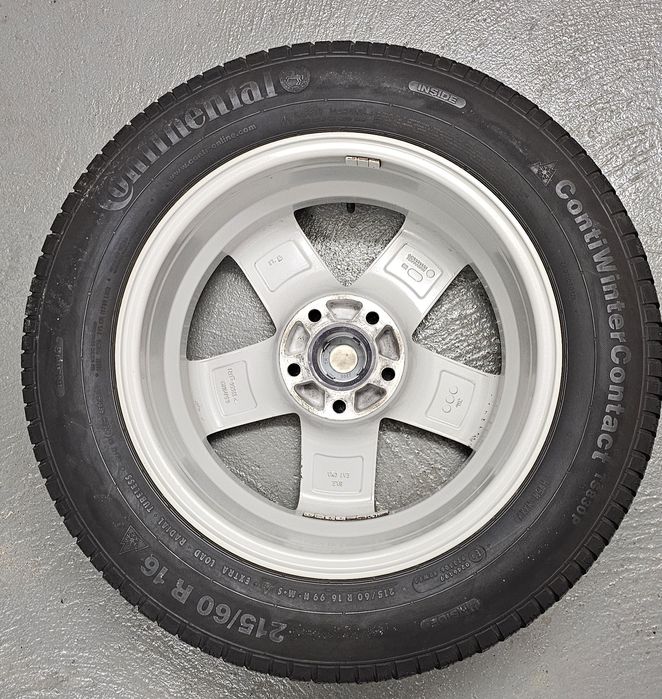 Kompletne koła 215/60 R16