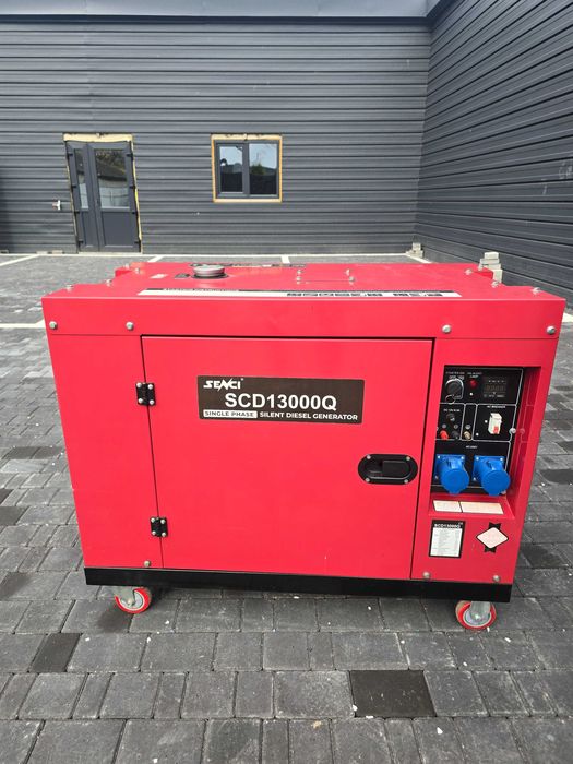 Дизель генератор 10кВт Senci SCD 13000Q з електростартером