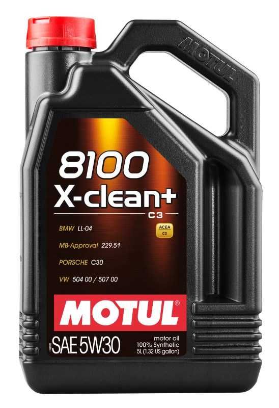 5L 106377 OLEJ Motul 8100 X-clean+ 5W30 Certyfikowany punkt olejowy