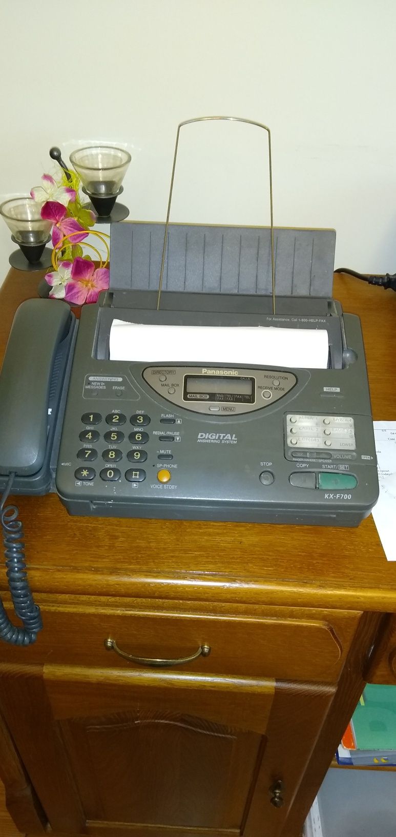 Fax+telefon Panasonic KX-F700