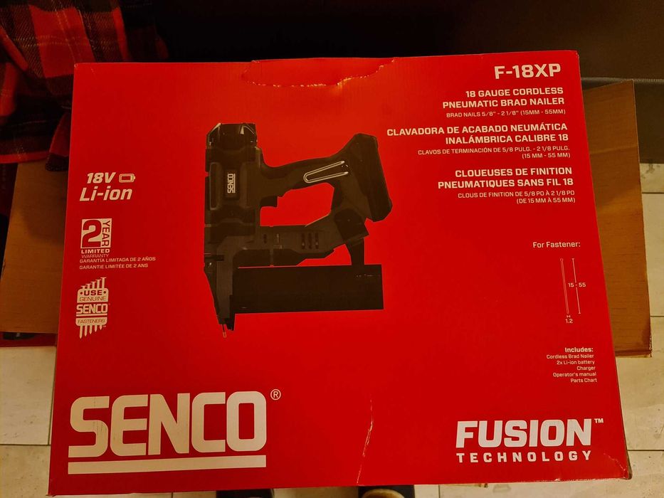 Sztyfciarka akumulatorowa Senco Fusion F-18XP