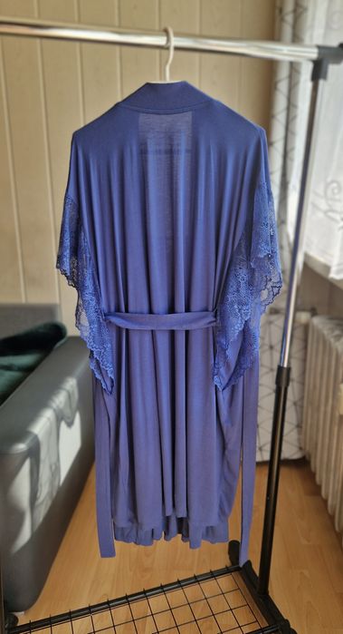 wiskozowy niebieski set Esotiq