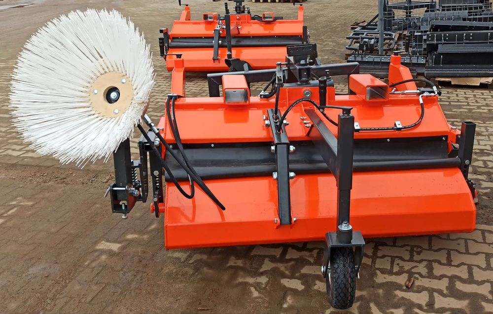 Zamiatarka 1,8 m Top MT do ciagnika, wózka widłowego, ładowarki Metal Technik