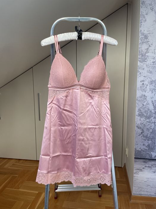 Damska różowa koszula nocna M