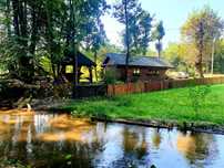 Domek letniskowy nad rzeką balia Jura krakowsko-częstochowska