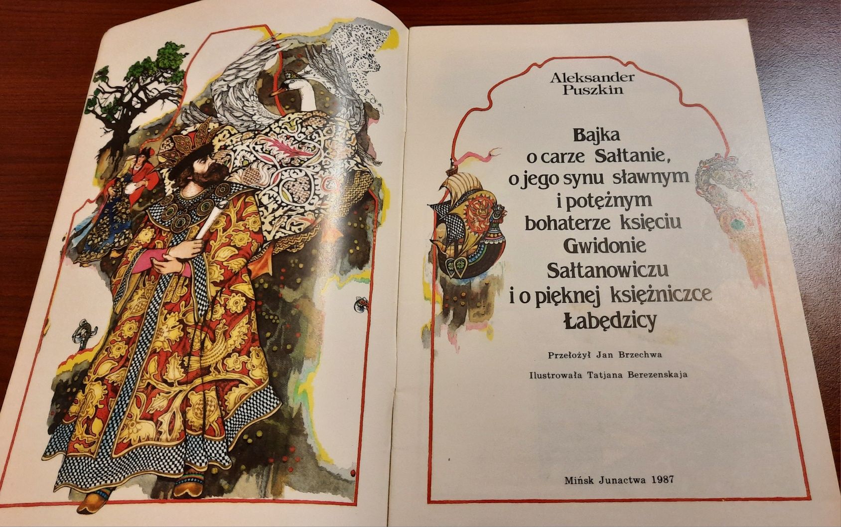Aleksander Puszkin "Bajka o carze Sałtanie"