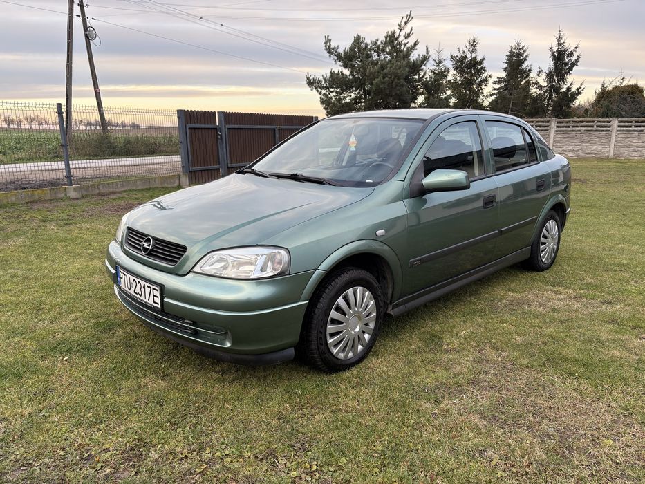 Opel astra g 1999r 1.6 benyzna 16v 1wlasciciel fajny stan dlugie oplat