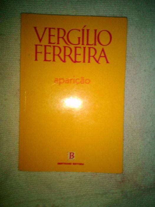 livro Vergilio Ferreira