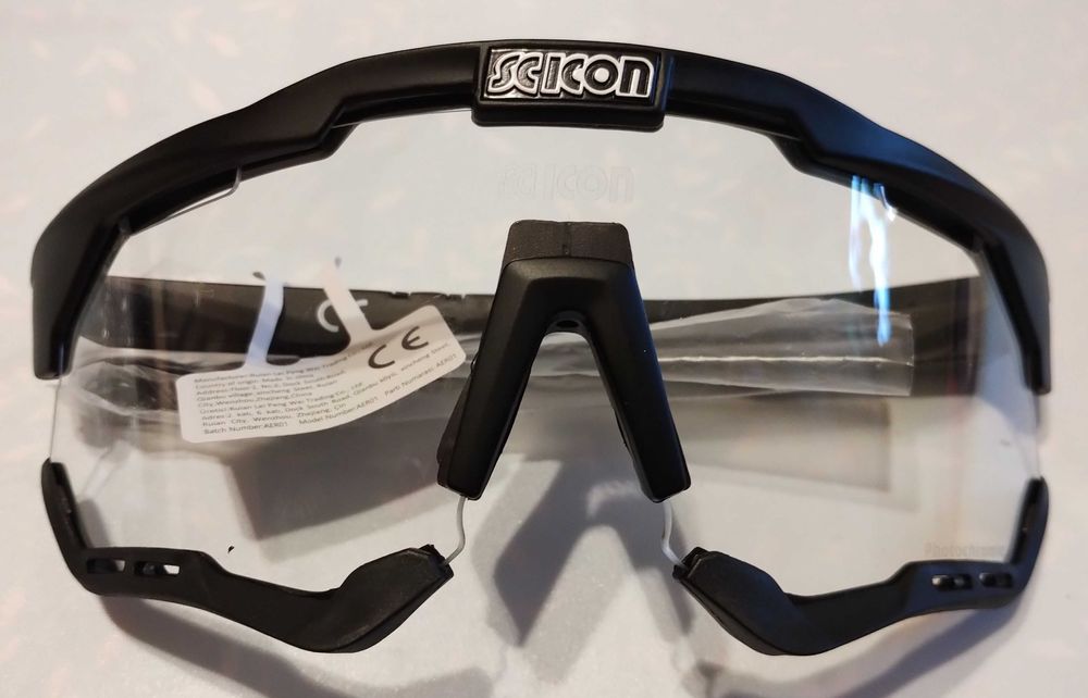 okulary sportowe na rower, hulajnogę fotohromy uniwersalne