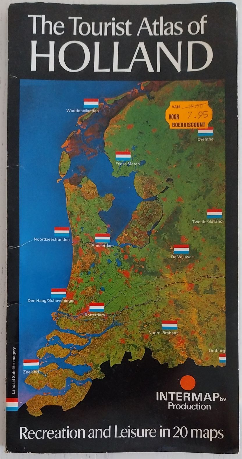 Mapas em Atlas tamanho A3 dos anos 80