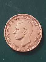 1948 r. Wielka Brytania Half Penny Coin