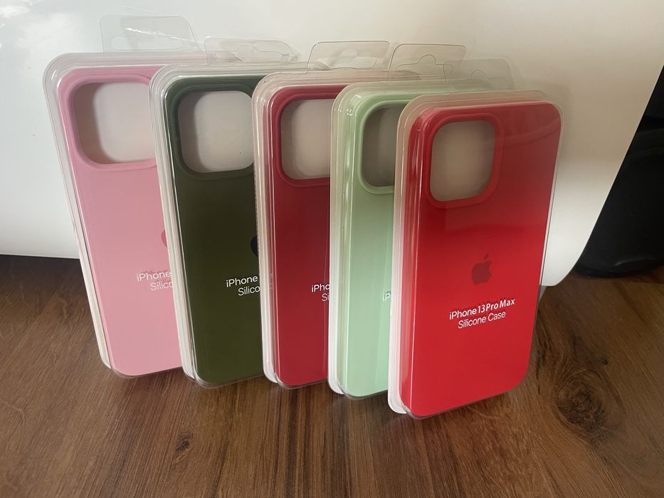 Etui/Plecki silikonowe iPhone 13/13 Pro/Max/15Plus