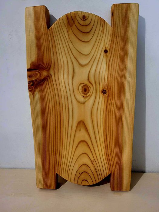 Wiosenne Korytko Regionalne Drewniana TACA na mięso sery Grill DELUX32