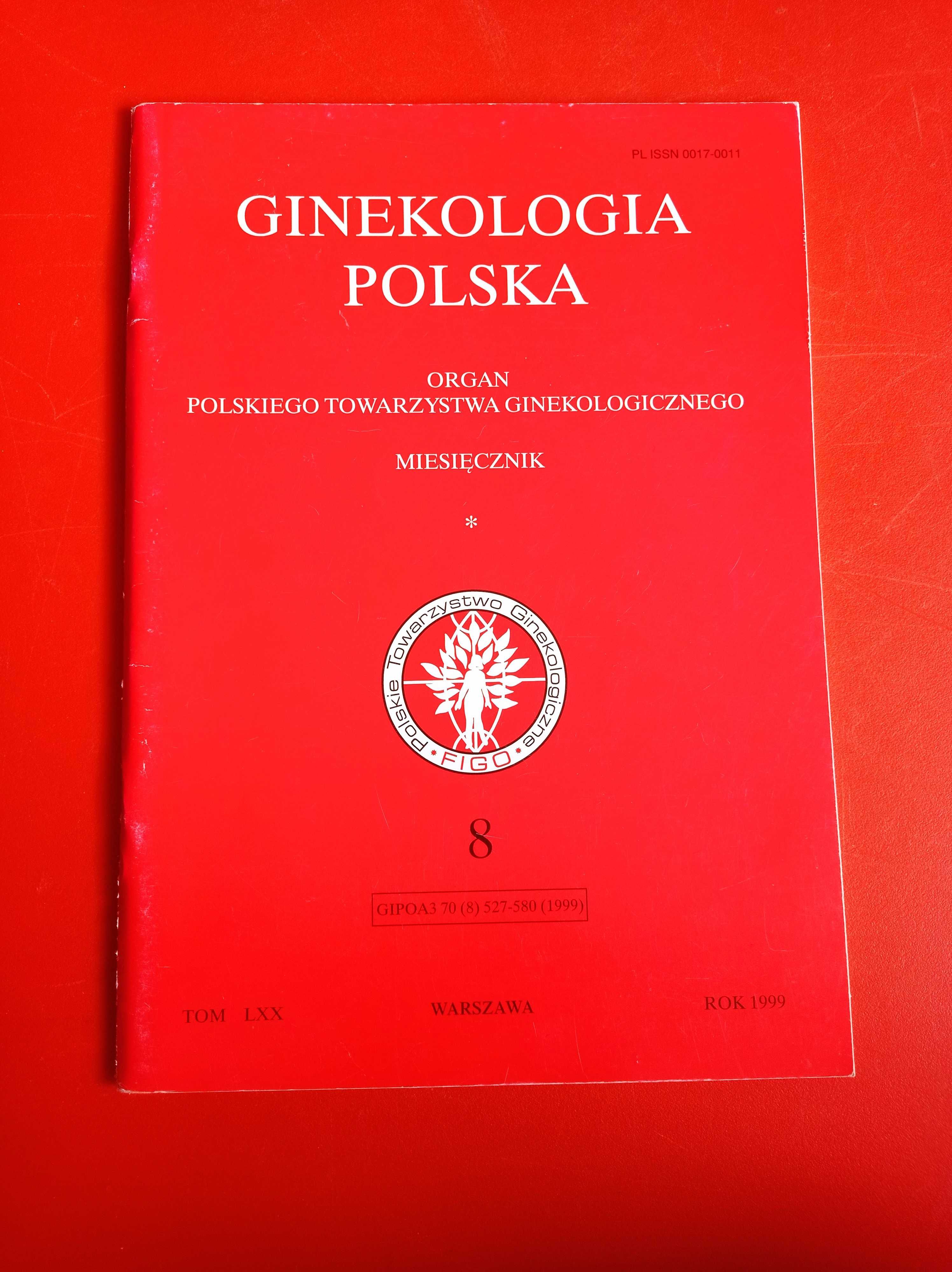 Ginekologia Polska, nr 8/1999, sierpień 1999