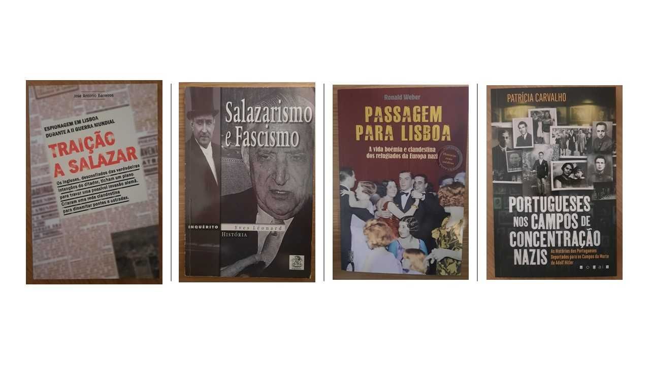 Estado Novo, Salazar, II Guerra Mundial, Portugal - Vários Livros