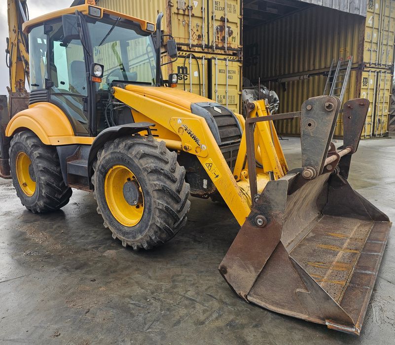 Koparko-ładowarka FERMEC 965RCS 4x4 teleskop klima joy (JCB 4cx] widły