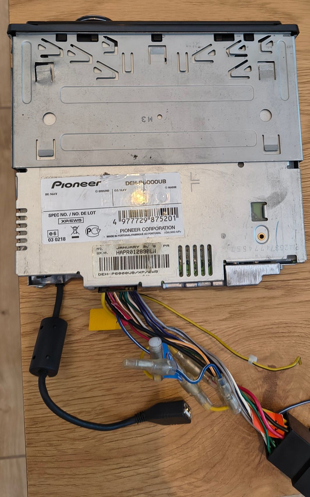 Pioneer DEH-P6000UB + Ori pilot