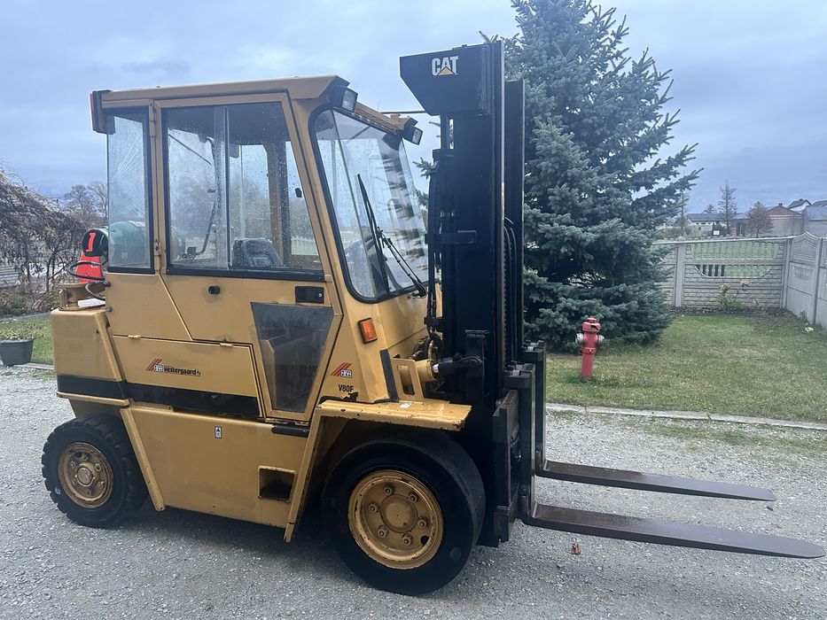 Wózek wielowy CAT 4t 4,2m lpg automat triplex przesuw wolny skok orgin