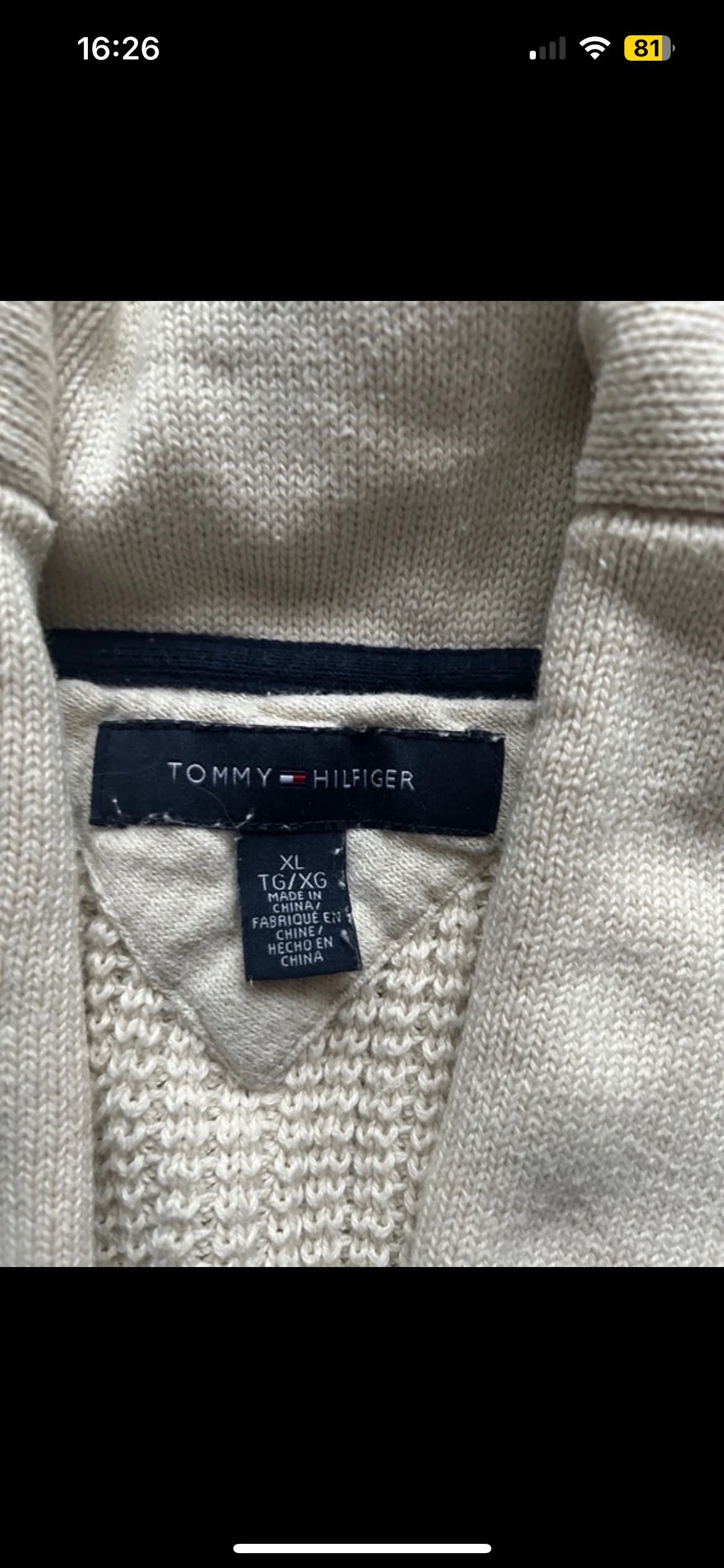 Sweter/kardigan męski Tommy Hilfiger