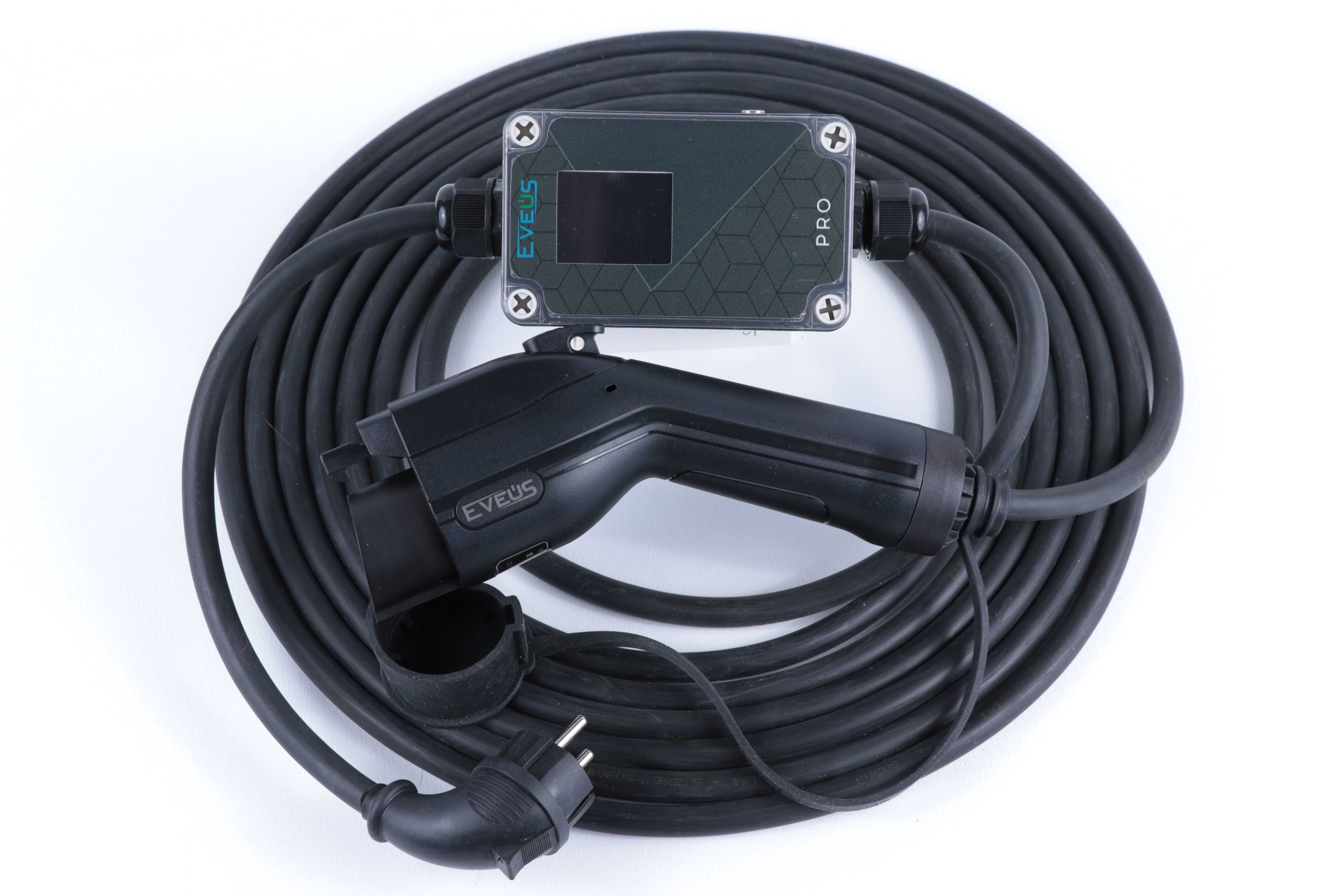 Зарядка до електромобіля Eveus LCD WiFi тип1 тип2 гбт з Гарантією!