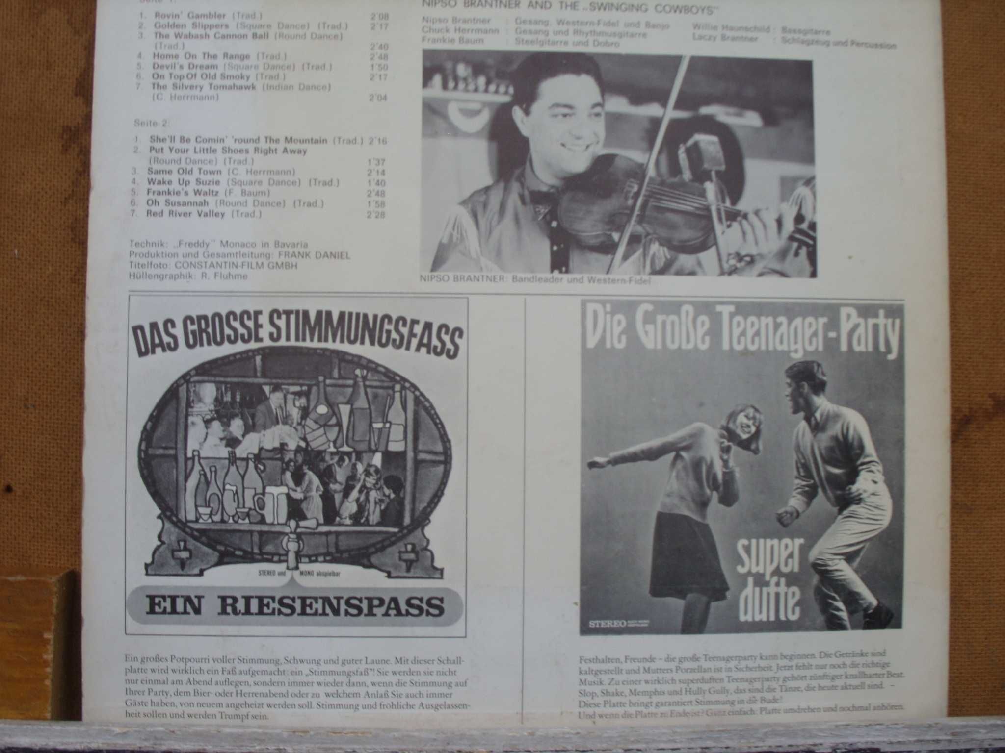 19 LP.; Die grosse western schau ; Fass.