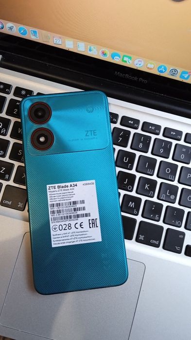 Продам ZTE Blade A34 8/64