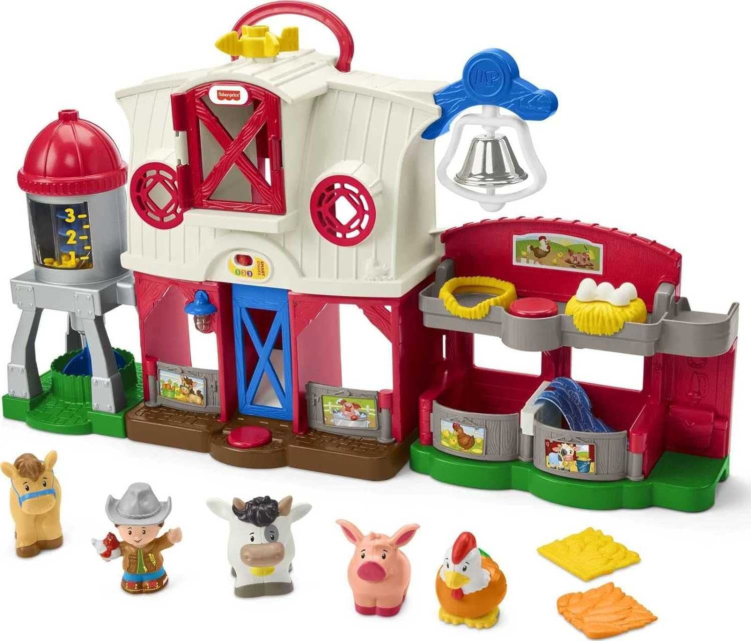 Фішер прайс музична ферма Fisher Price Little People Animals Farm